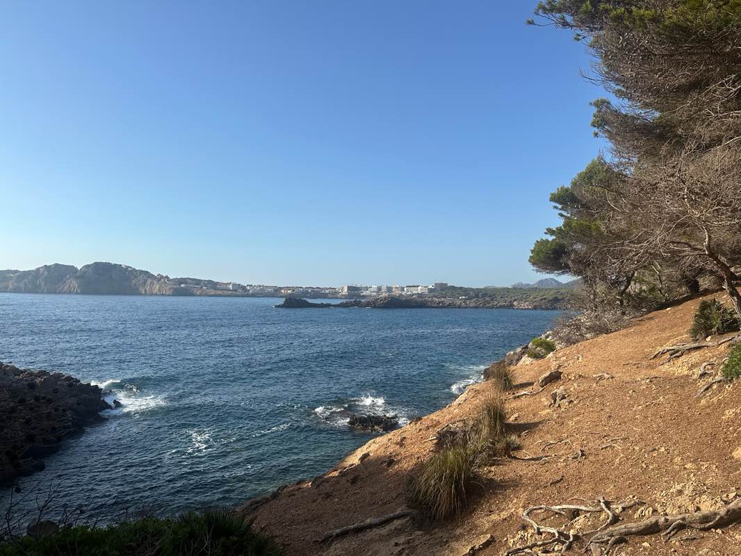 walking near me in Es clot de sa grava in winter