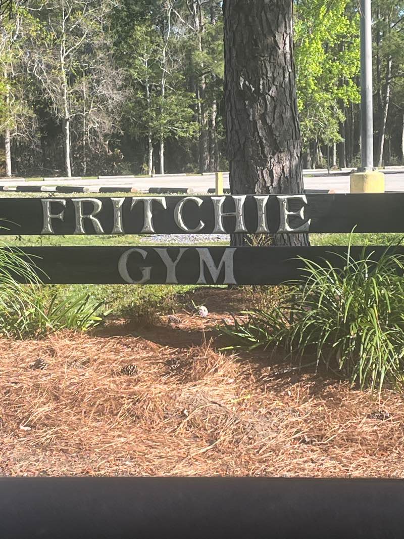 walking near me in Fritchie Park in spring