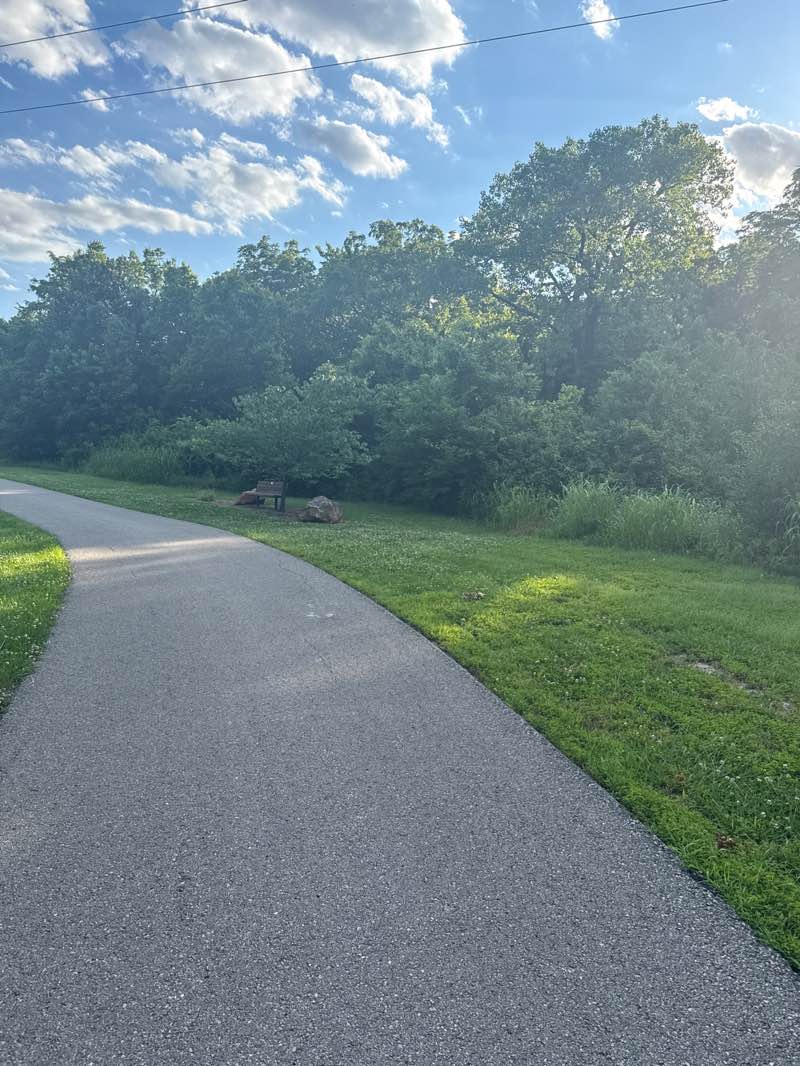 walking near me in Indian Creek Greenway in summer