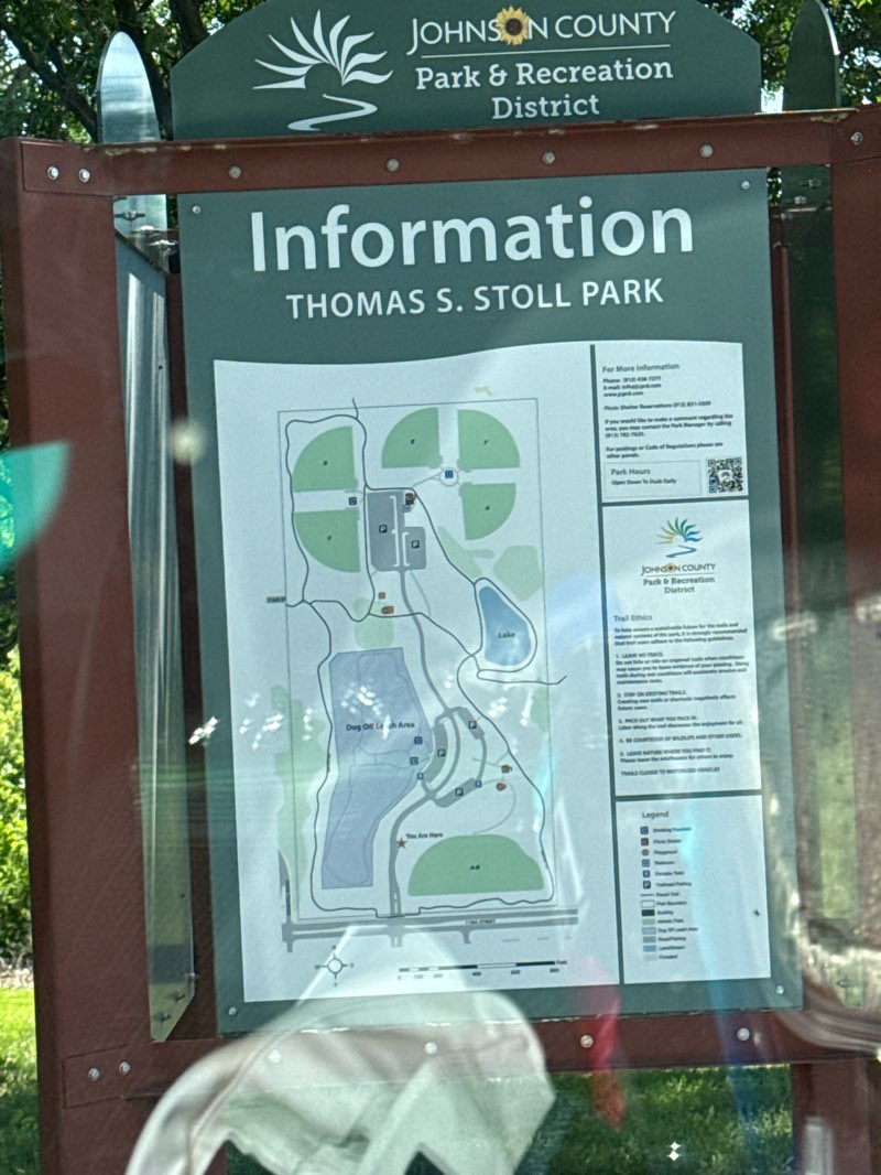 walking near me in Thomas Stoll Memorial Park in summer