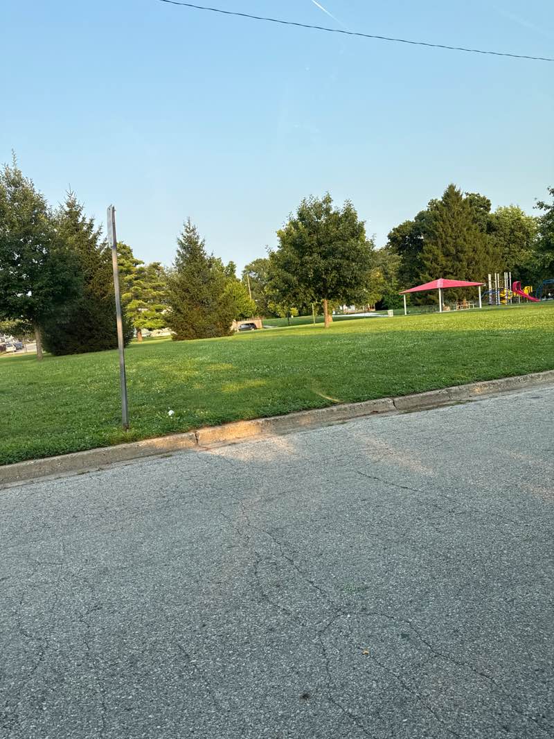 walking near me in Studebaker Park in summer
