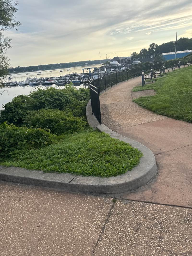 walking near me in Riverside Gardens Park in autumn