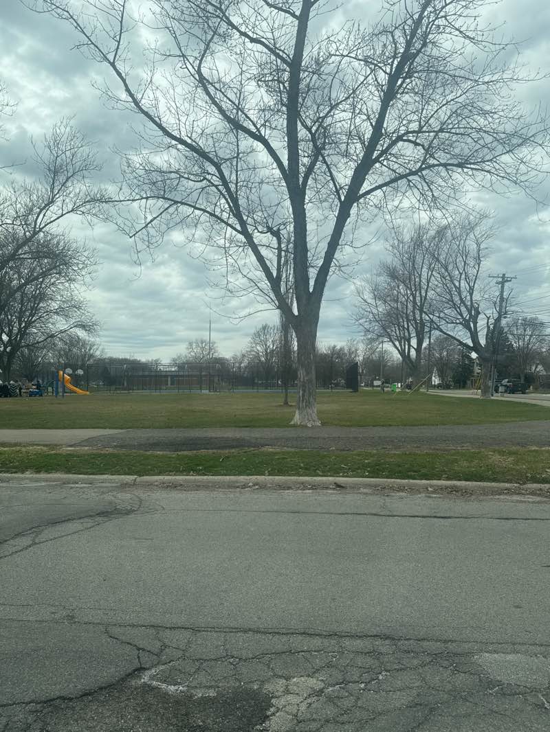 walking near me in Ten Eyke Park in spring