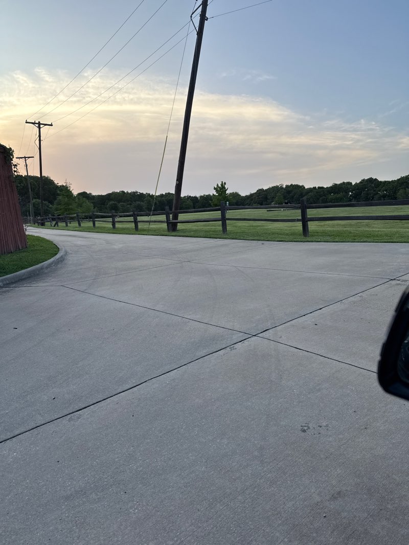 walking near me in Katy Railroad Park in summer
