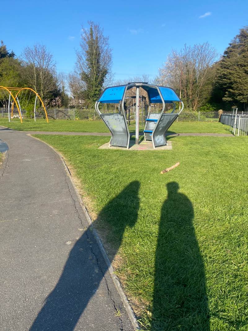 walking near me in West Thurrock Memorial Gardens in spring