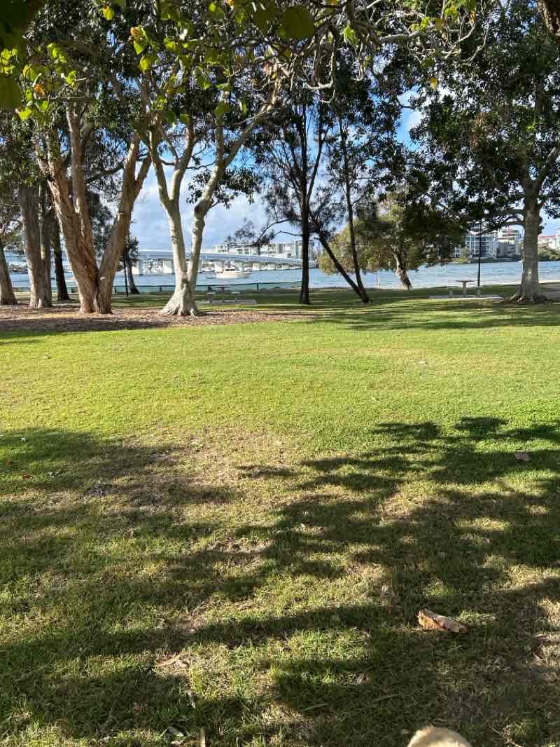 walking near me in Esplanade North Park in winter