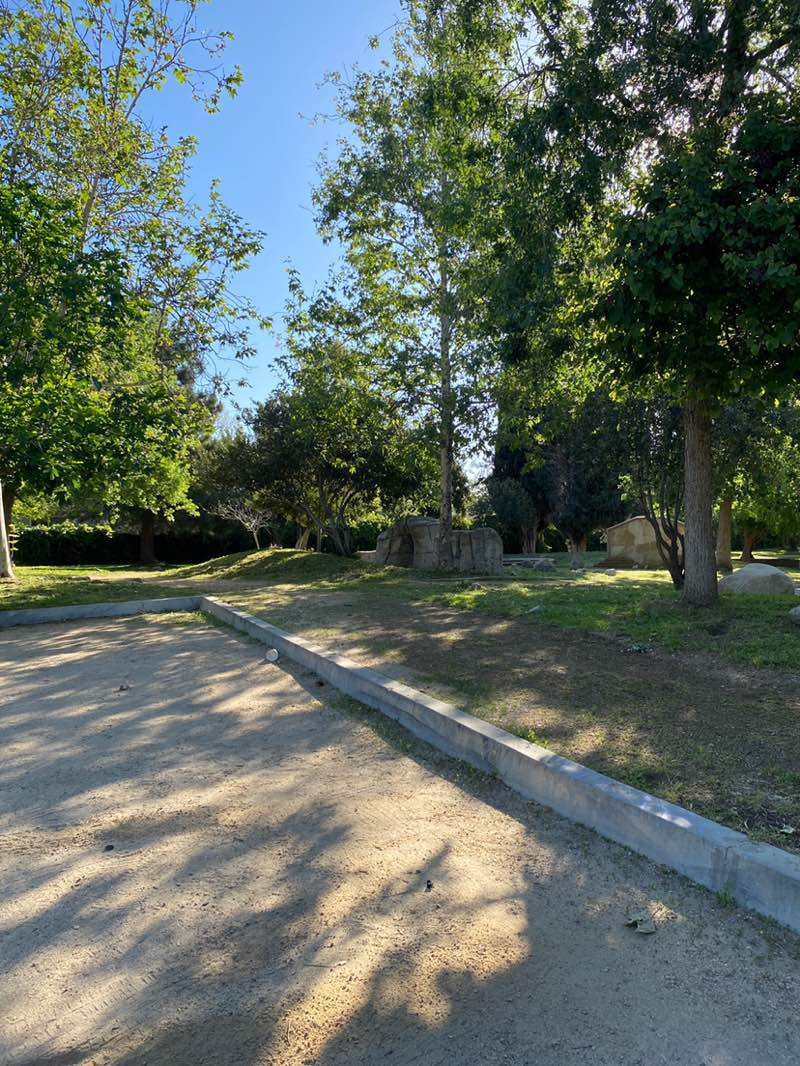 walking near me in Rudy Ortega Memorial Park in spring