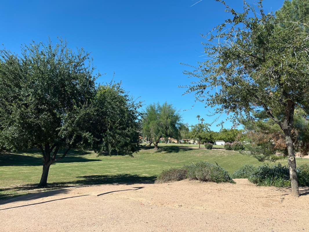 walking near me in Pecos Ranch Park in autumn