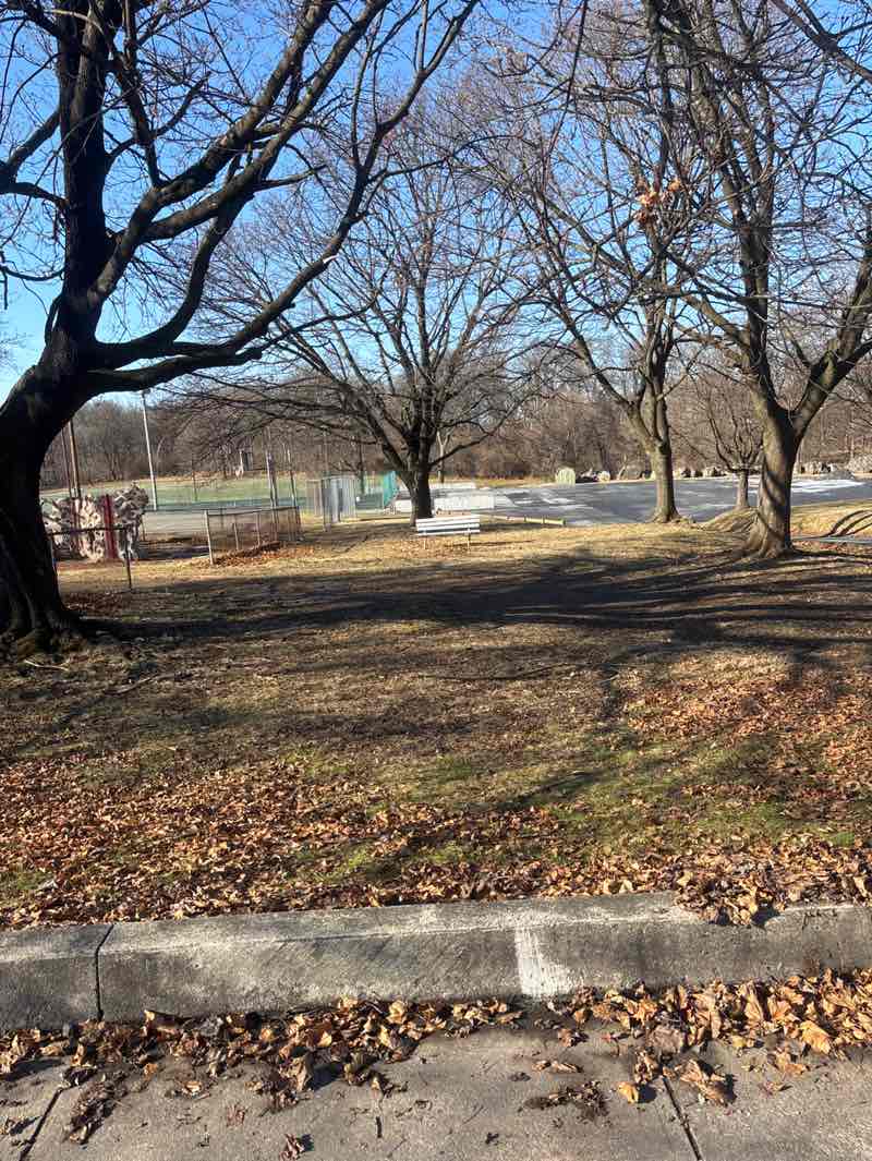 walking near me in West Catasauqua Playground in winter