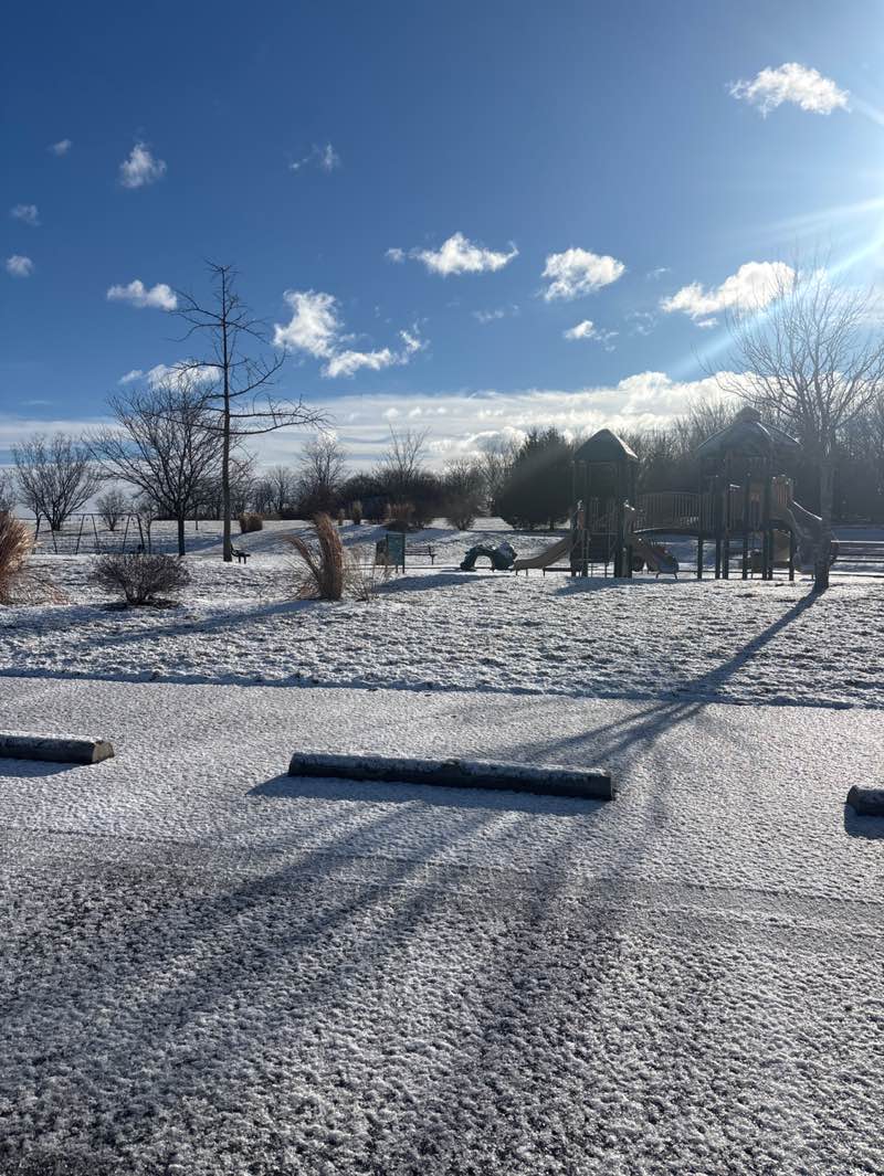 walking near me in Wayne A. Grube Memorial Park in winter