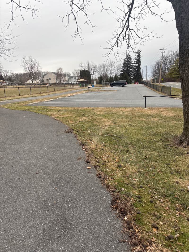 walking near me in Northampton & Bath RR Bike Path Park in winter