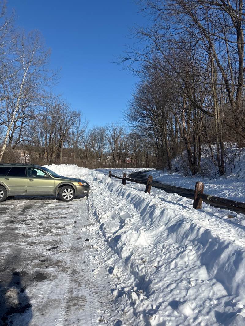 walking near me in Troxell-Steckel House and Farm Museum in winter