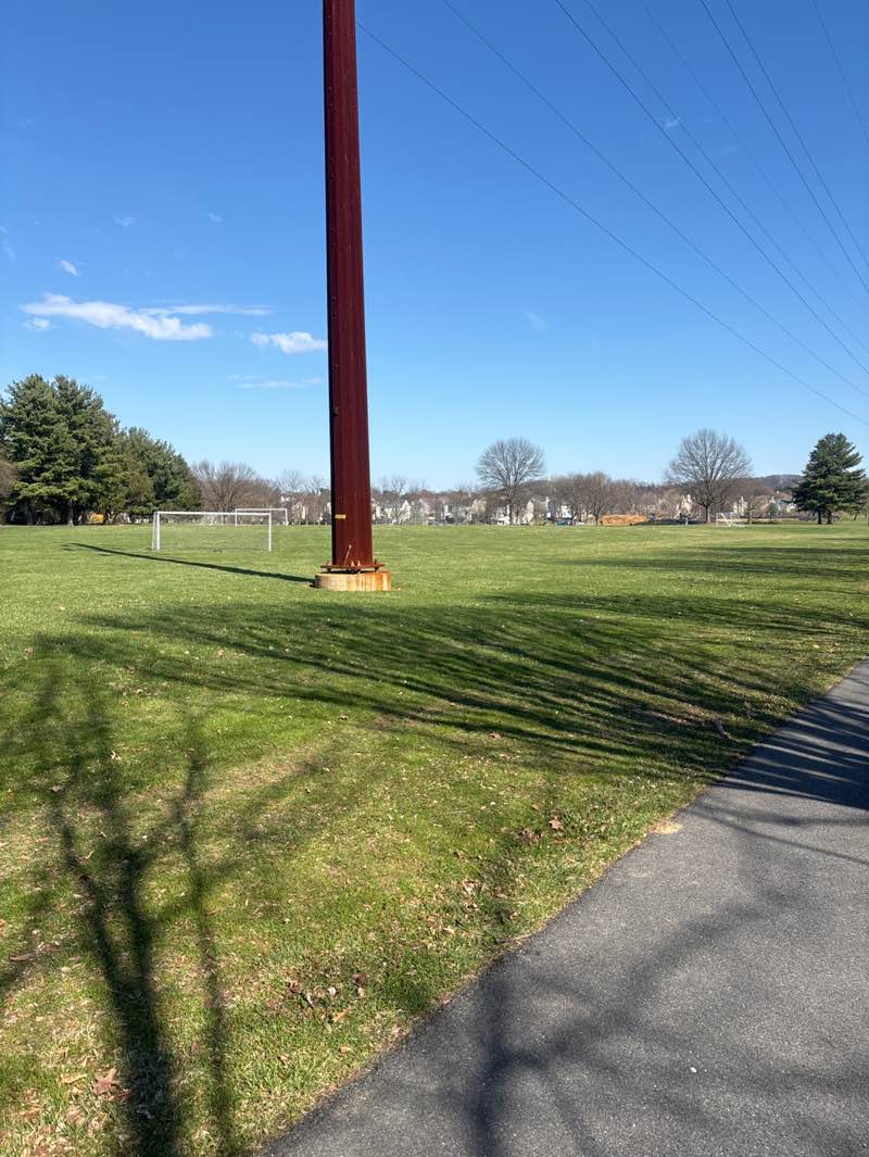 walking near me in Baseball Field in spring