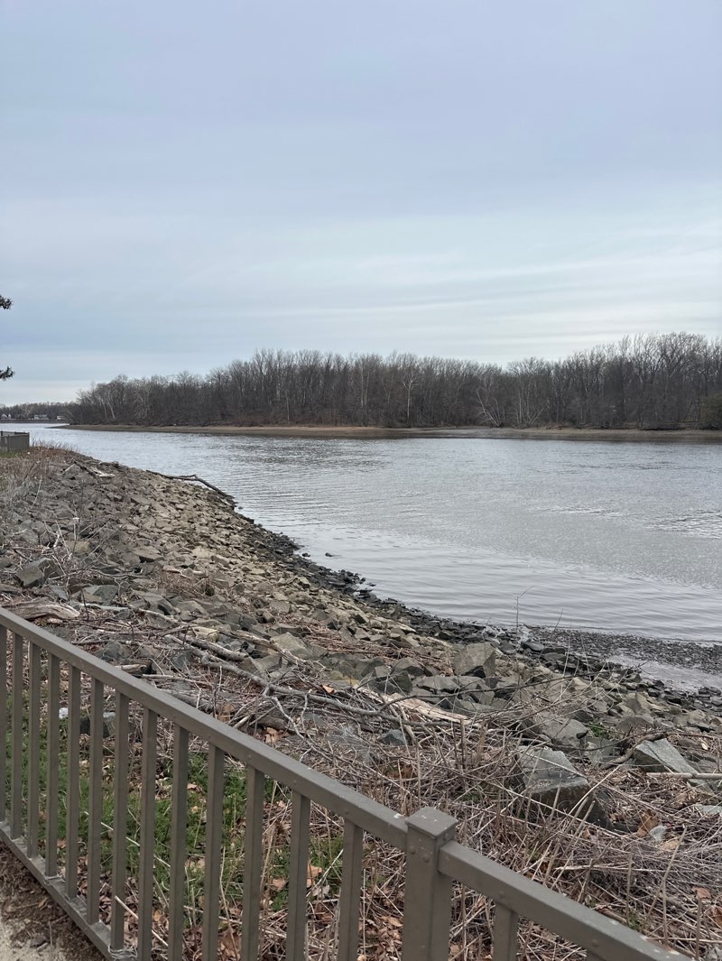 walking near me in Riverfront Promenade in spring