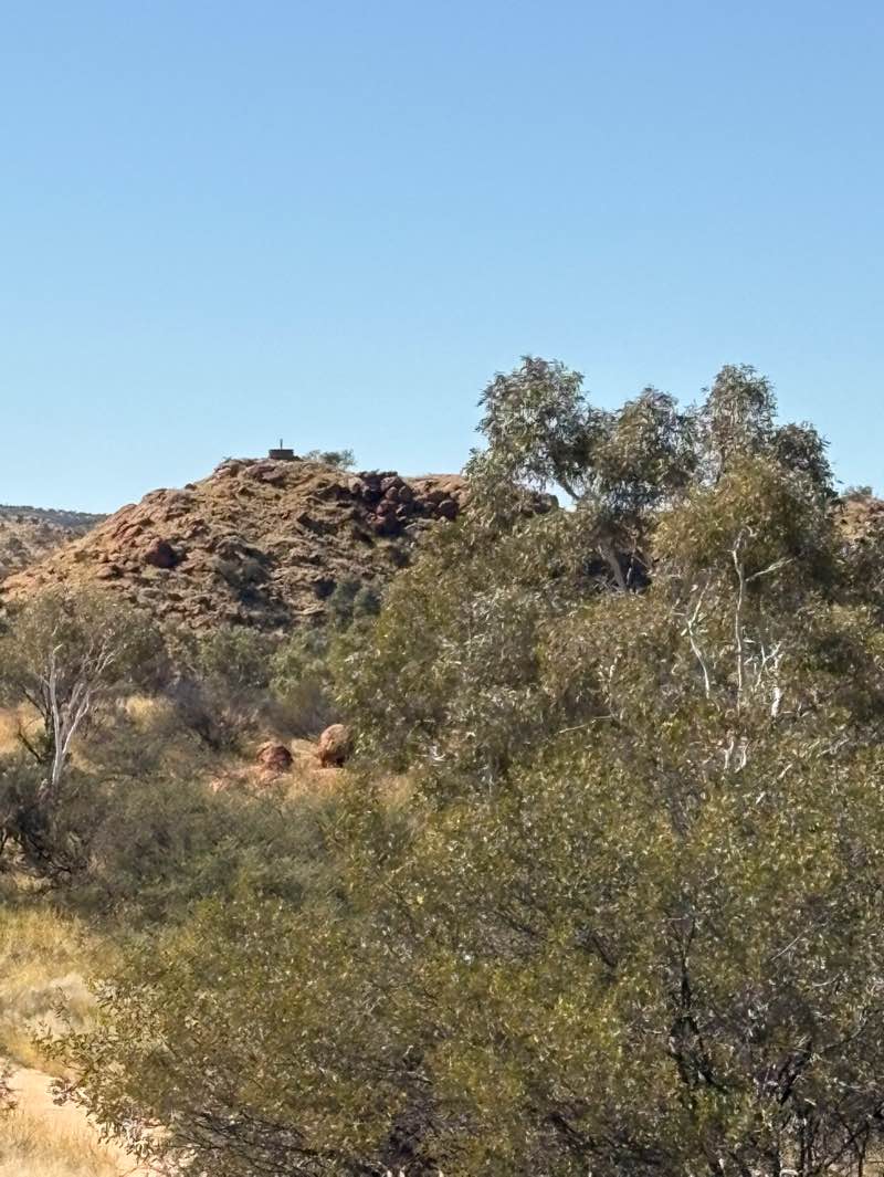 walking near me in Alice Springs Telegraph Station Historical Reserve in winter