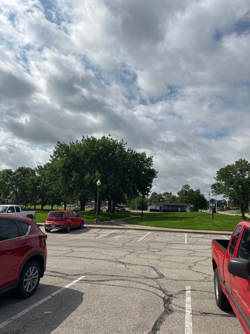 walking near me in Cornerstone Park in summer