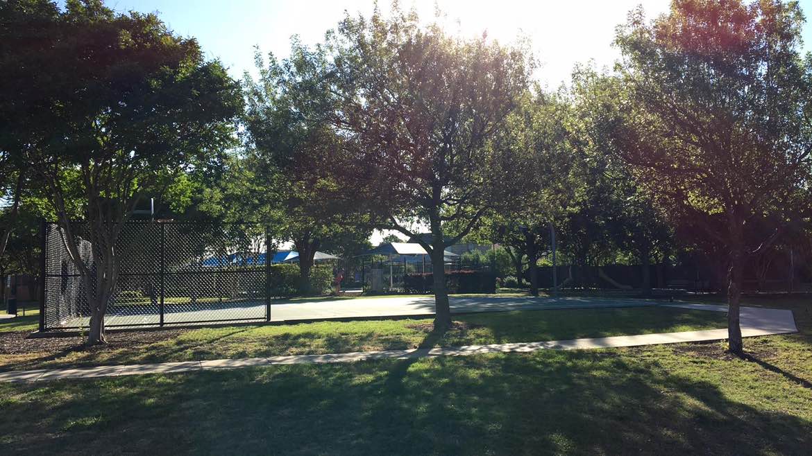 walking near me in Aviary Park in winter