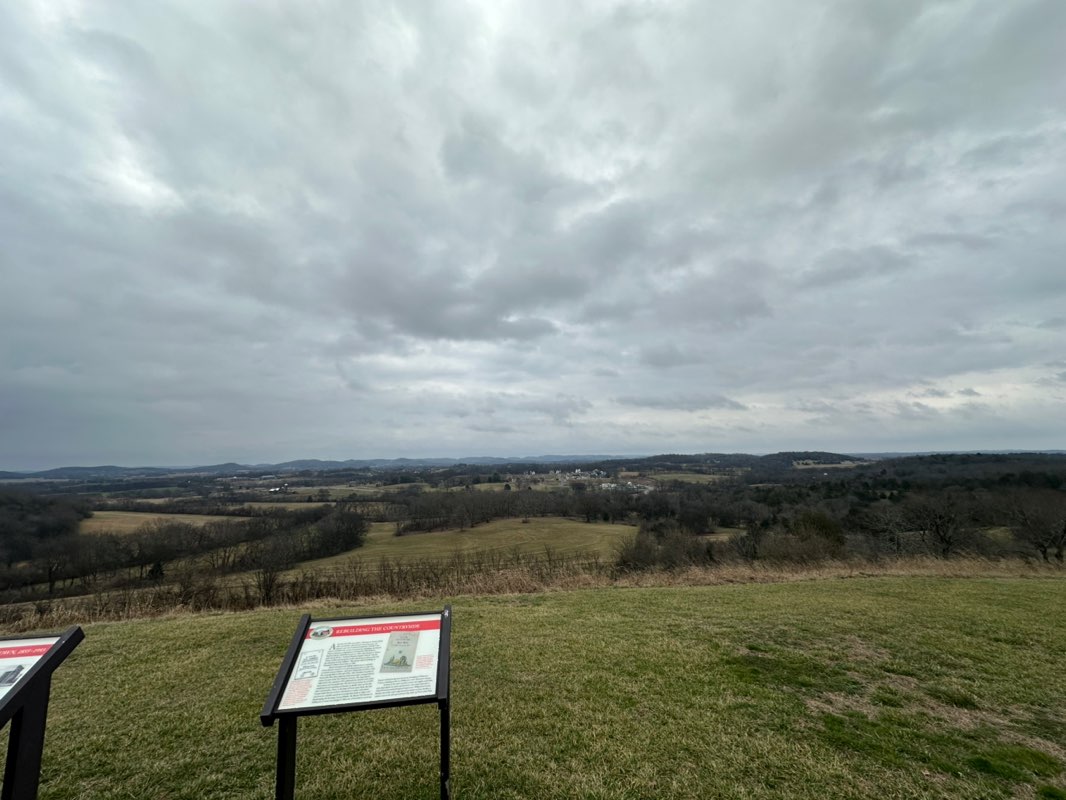walking near me in Preservation Park in winter