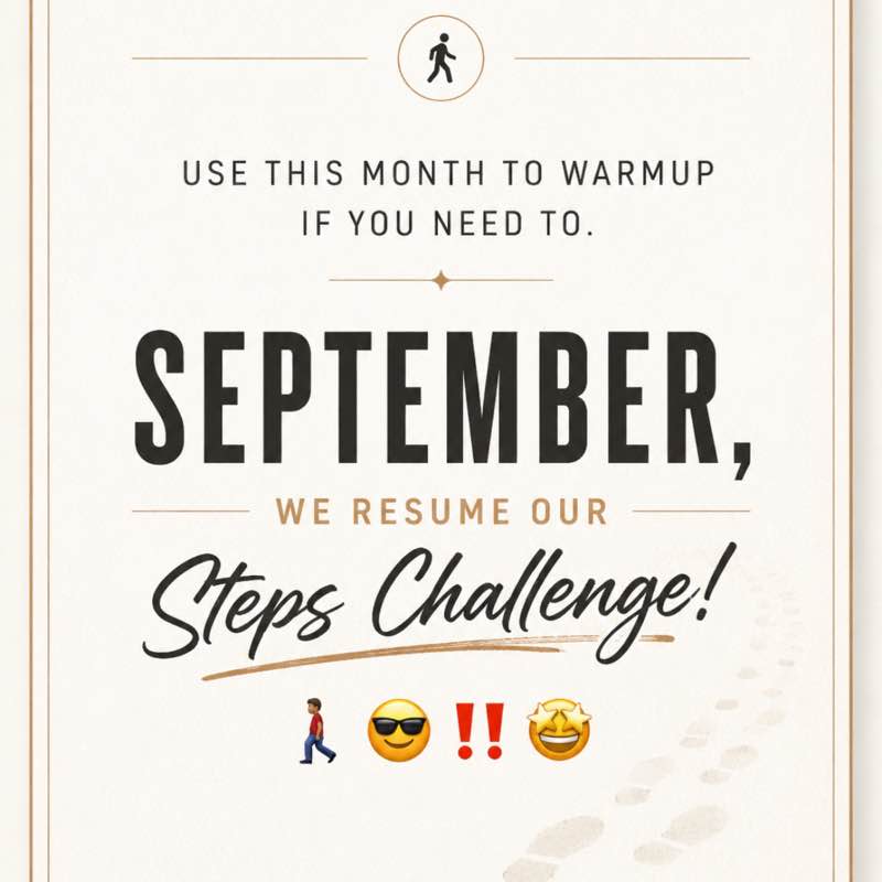 Step Challenge w/ YuceeFitness UC post image