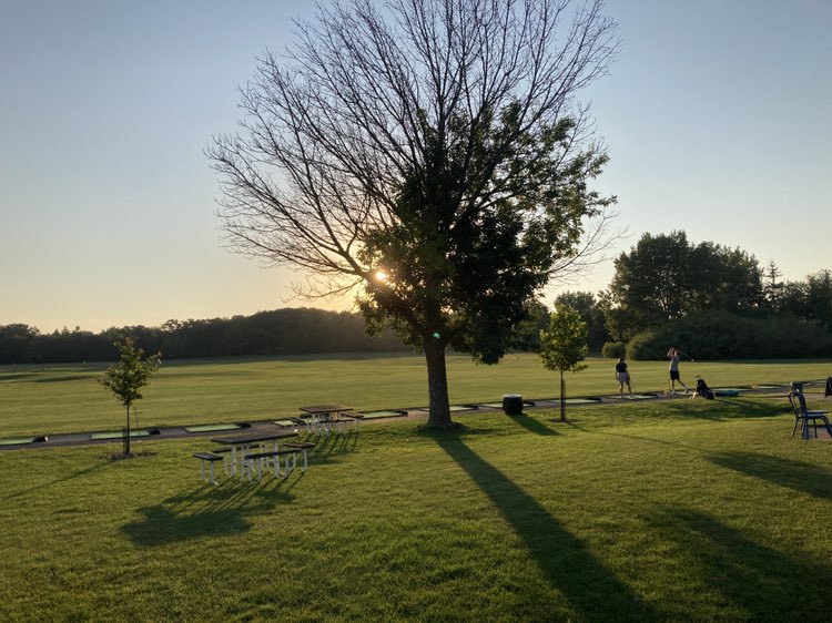 walking near me in Lippold Park in autumn