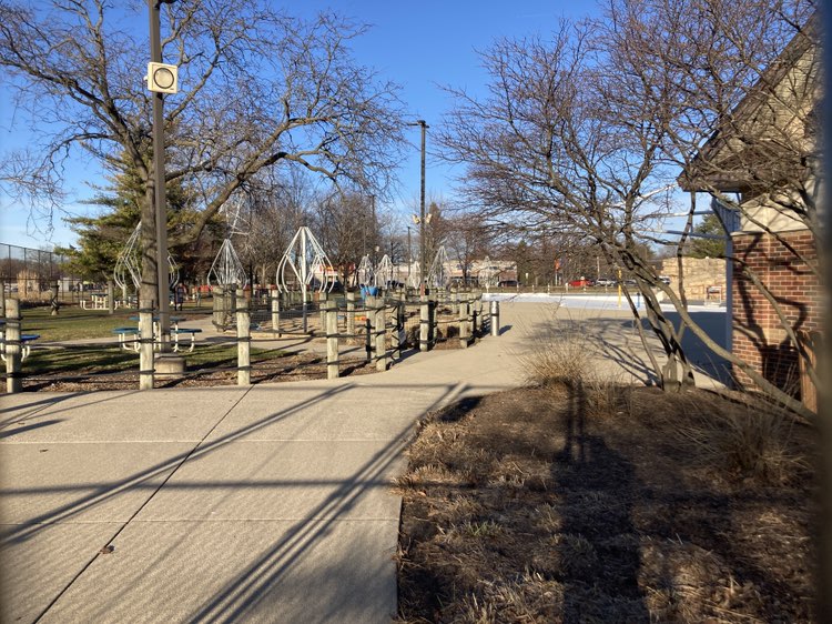 walking near me in Community Park in spring