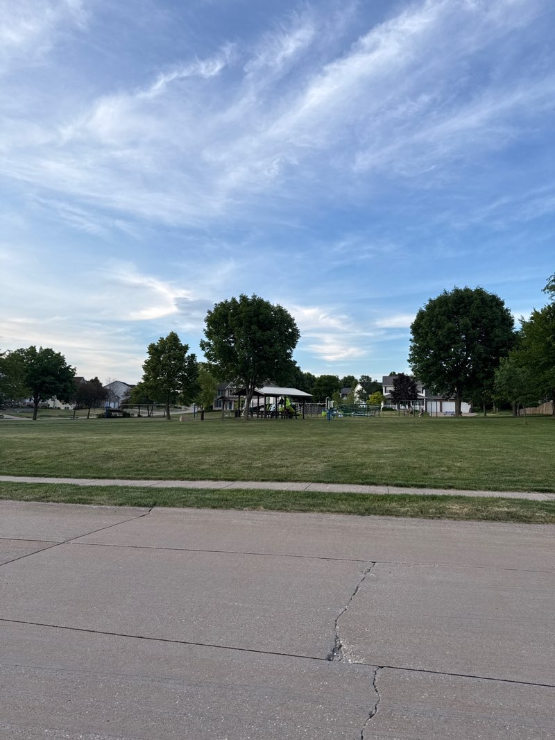 walking near me in Friendship Park in summer