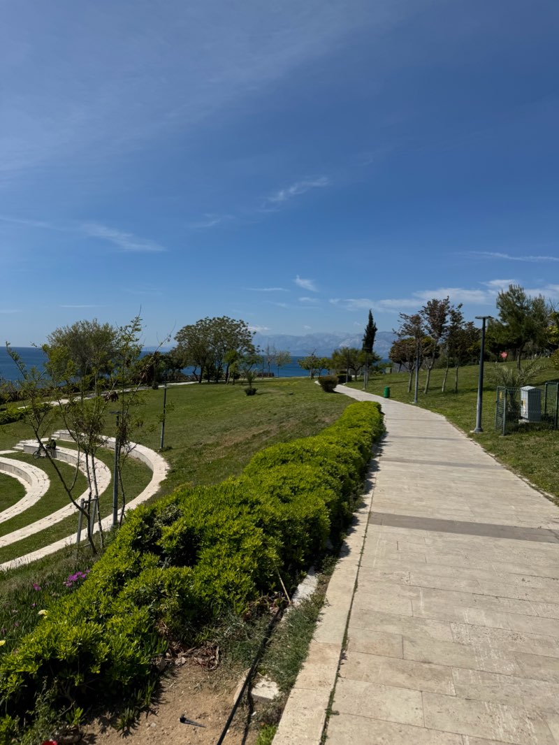 walking near me in Falez Parkı 1 in spring