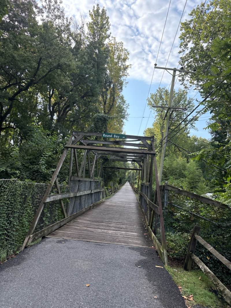 walking near me in Cattail Creek Natural Area in autumn