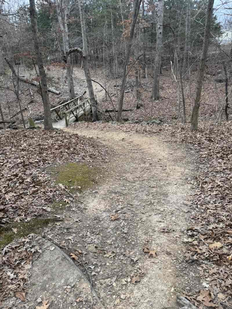 walking near me in Camdenton City Park in winter