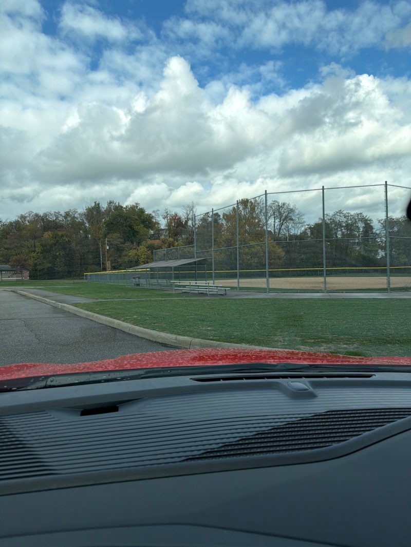 walking near me in Jim Woods Park in autumn