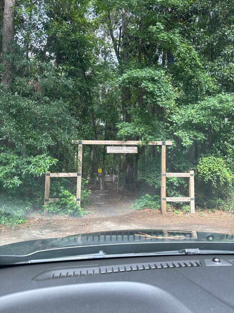 walking near me in Joseph Tribble Park in summer