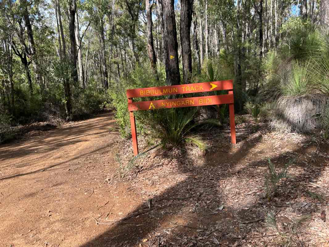 walking near me in Lane Poole Reserve Conservation Park in winter