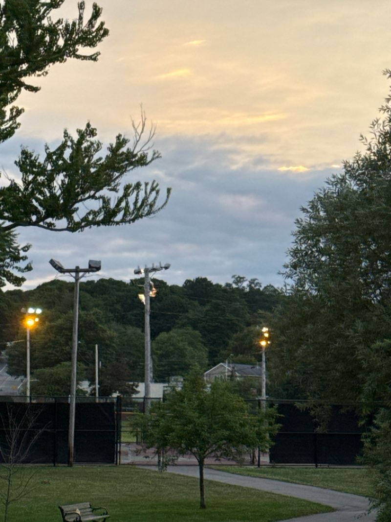walking near me in Veterans Field in summer