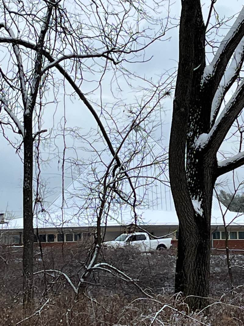 walking near me in Jordan Creek Parkway in winter