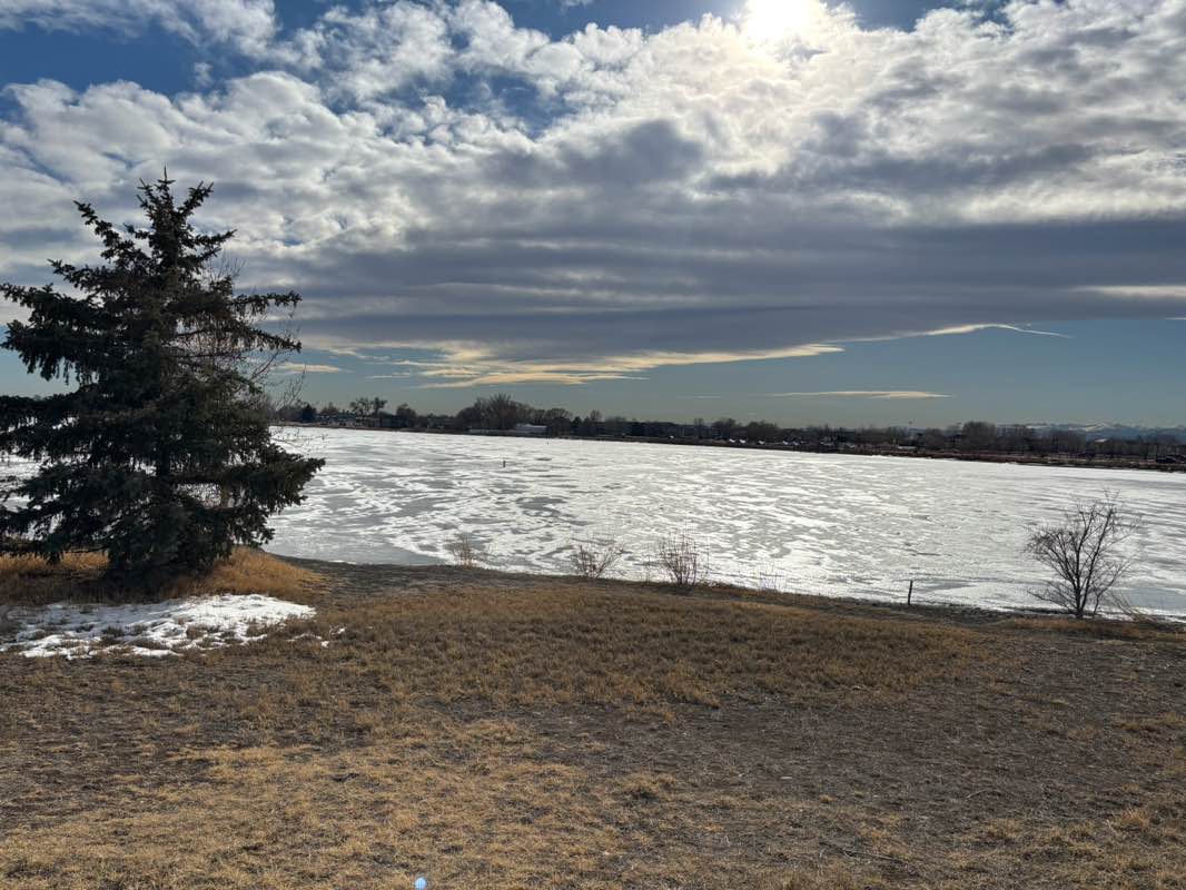 walking near me in Boardwalk Park in winter