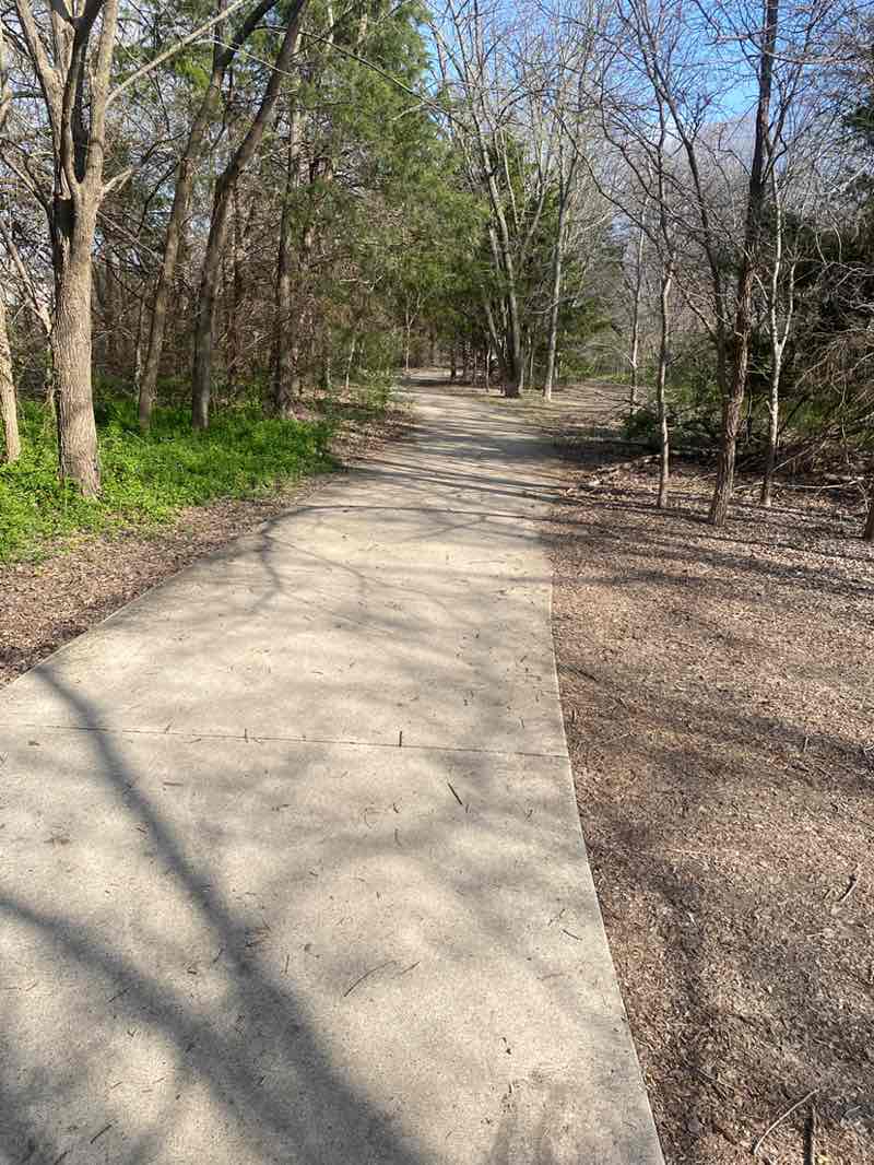walking near me in Preserve at Maxwell Creek in spring