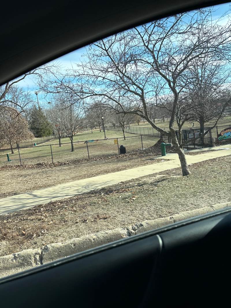 walking near me in Mineral Springs Park in winter