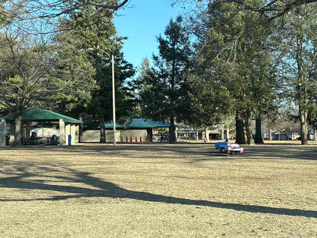 walking near me in Idlewood Park in winter