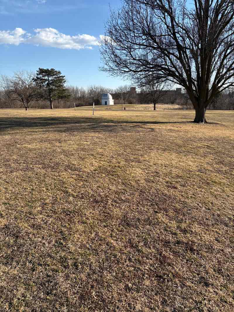walking near me in Donovan Park in winter