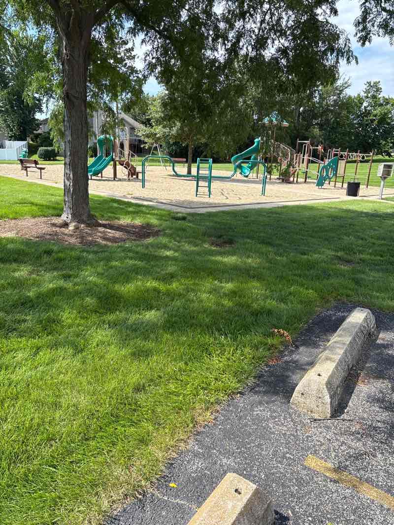 walking near me in Copperfield Park in summer