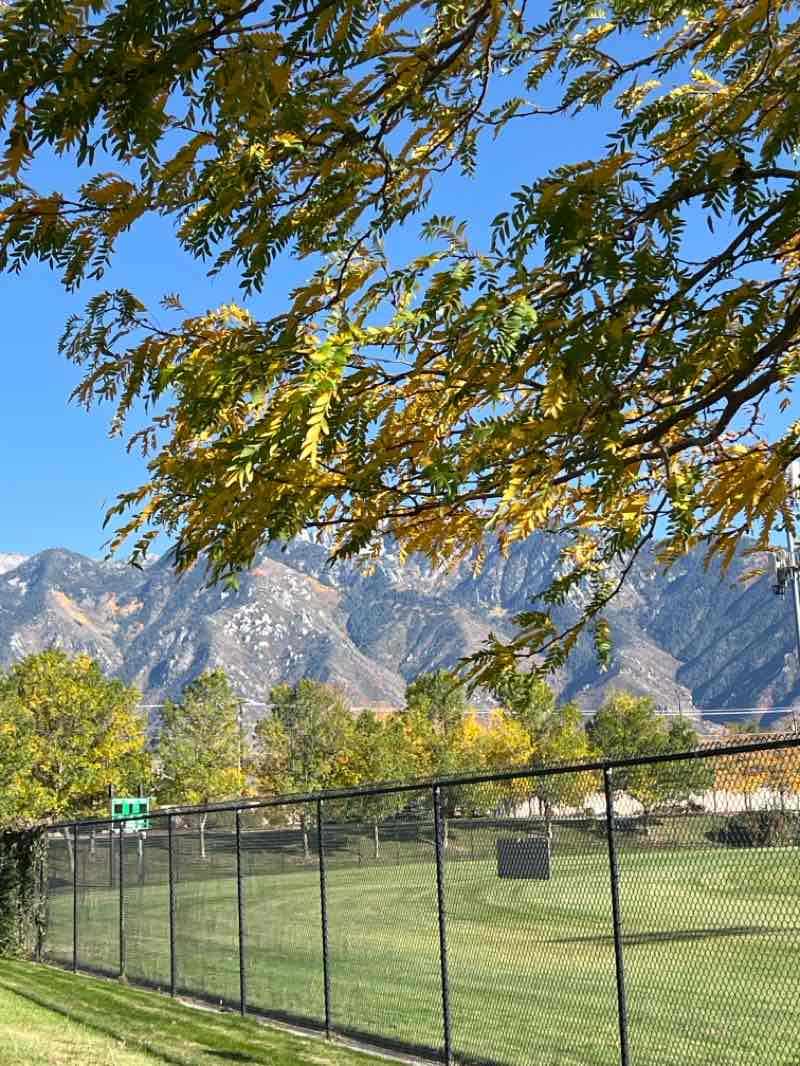walking near me in Lone Peak Park in autumn