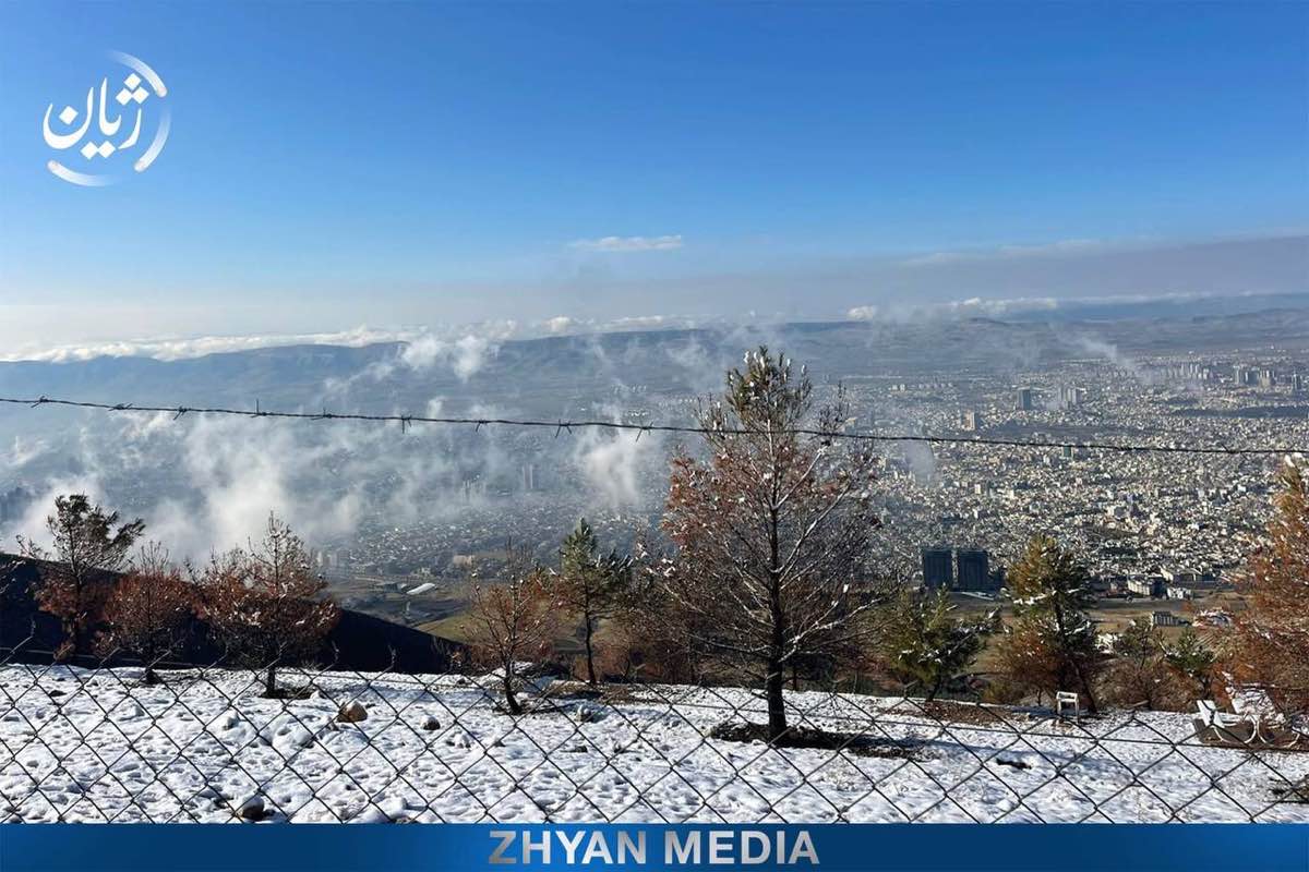 walking near me in Martyr Shawkat Haji Mushir Park in winter