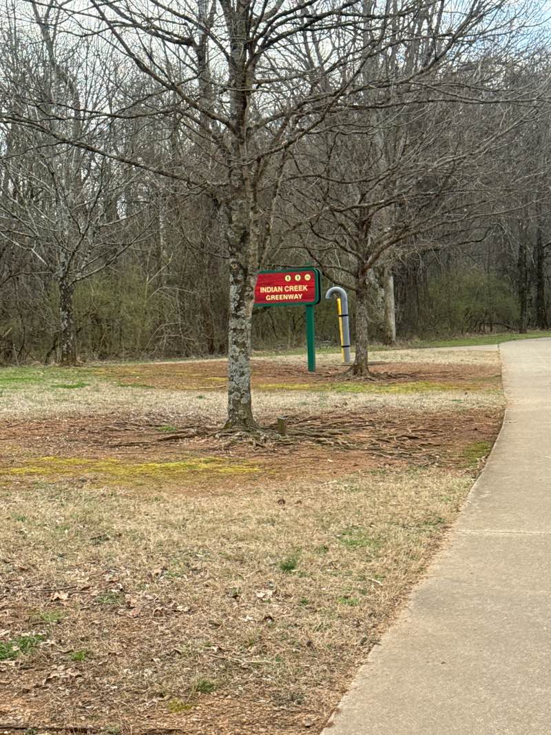 walking near me in Indian Creek Greenway in spring