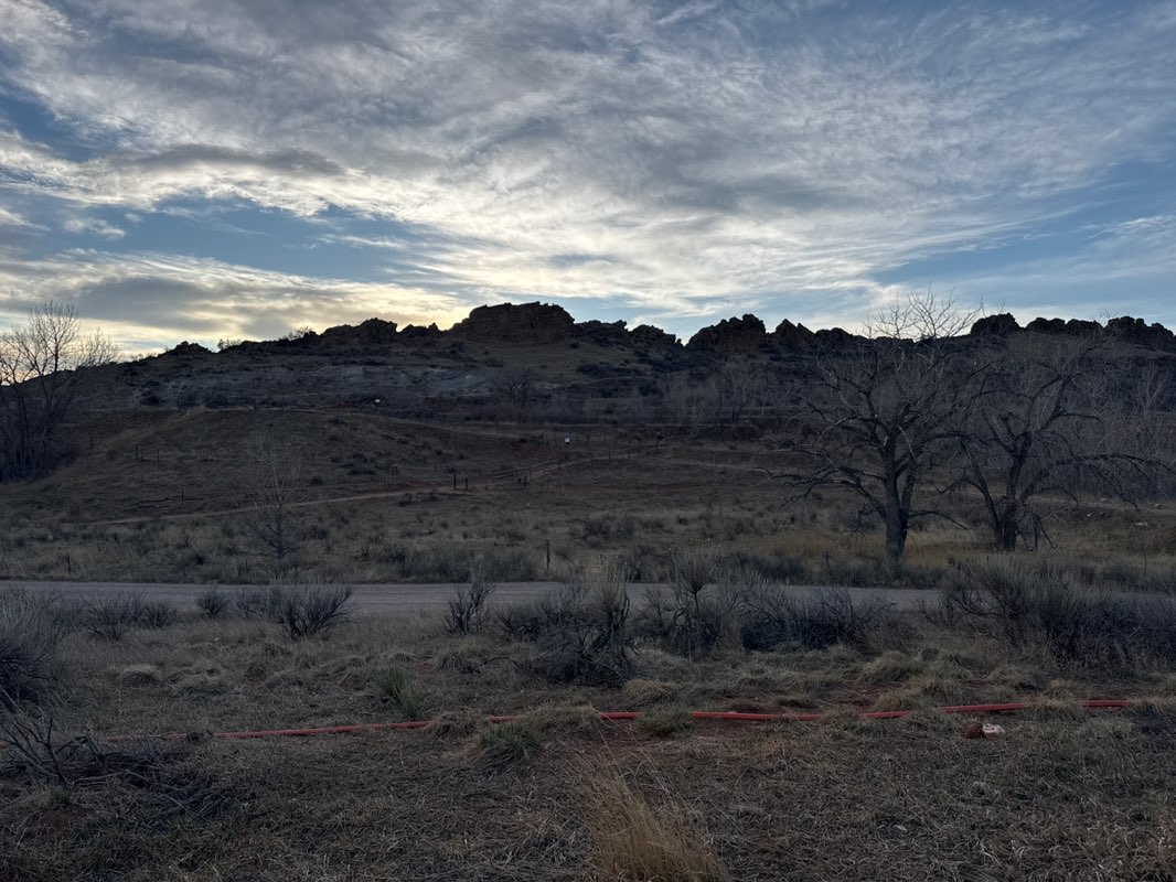 walking near me in Devils Backbone Open Space in spring