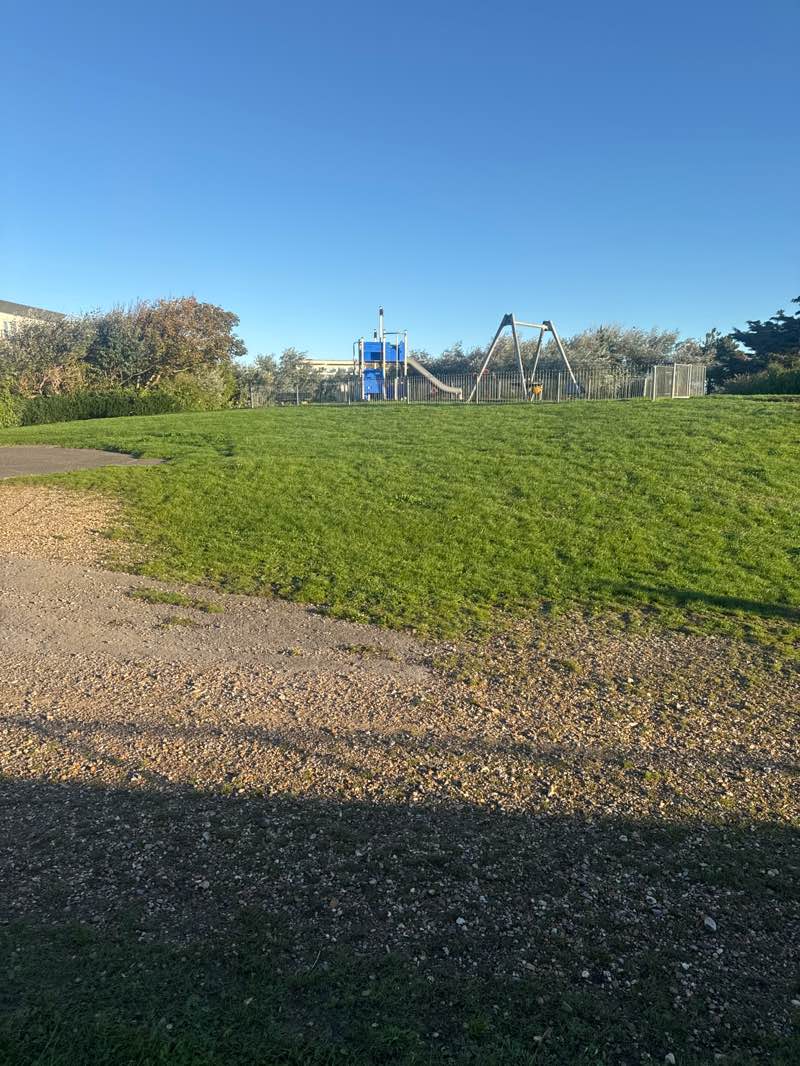 walking near me in Longbrook Park in autumn