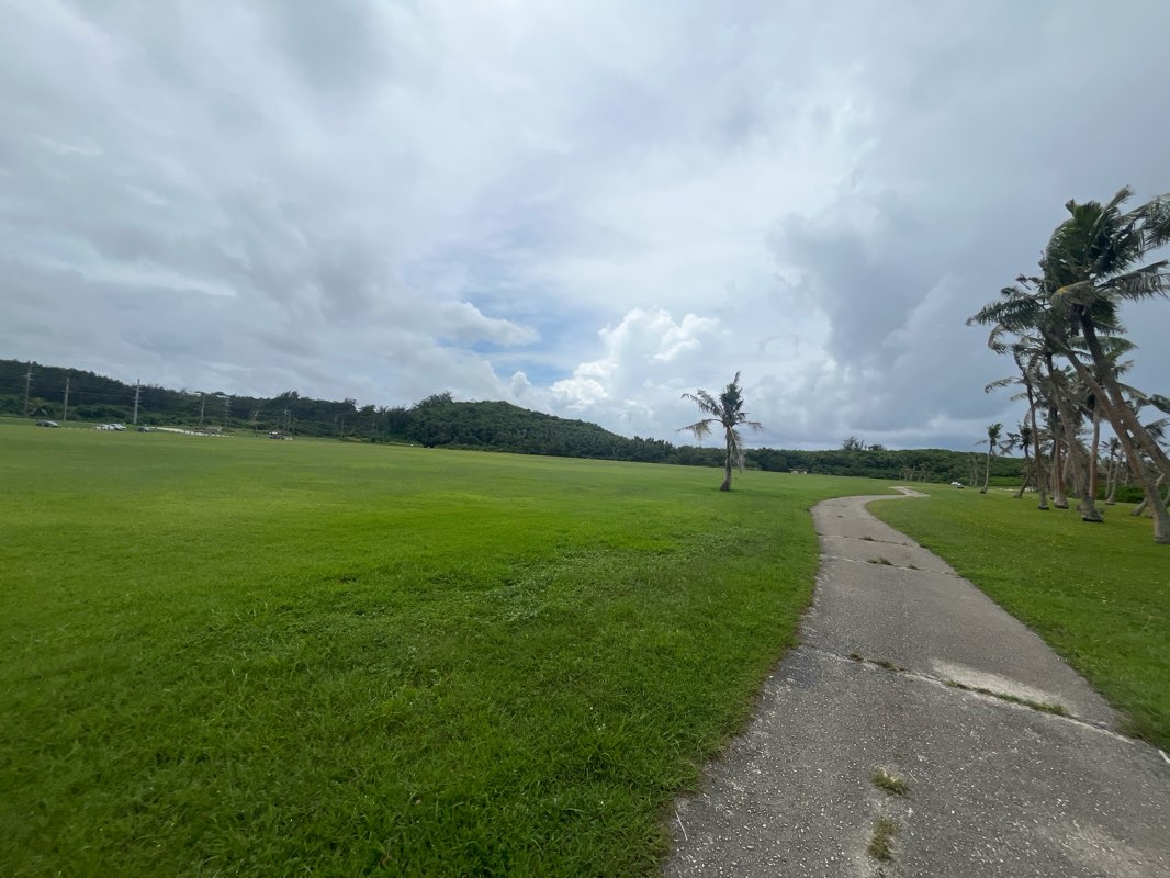walking near me in Asan Memorial Beach Unit War in the Pacific National Historical Park in winter