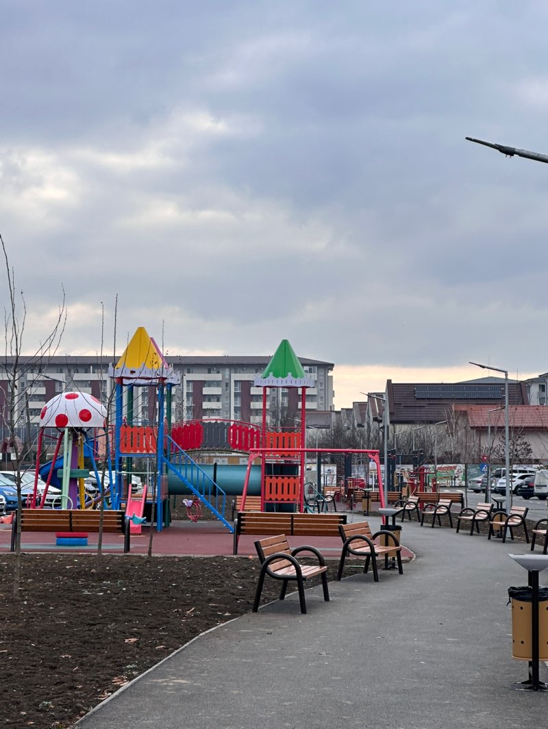 walking near me in Parc Drumul Fermei in winter