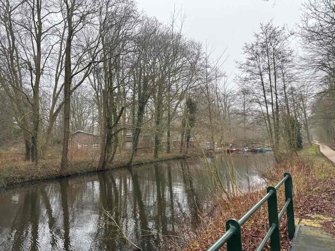 walking near me in Landgoed Oosterbeek in winter