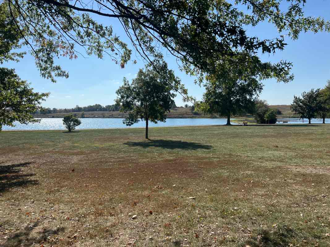walking near me in Heritage Park in autumn