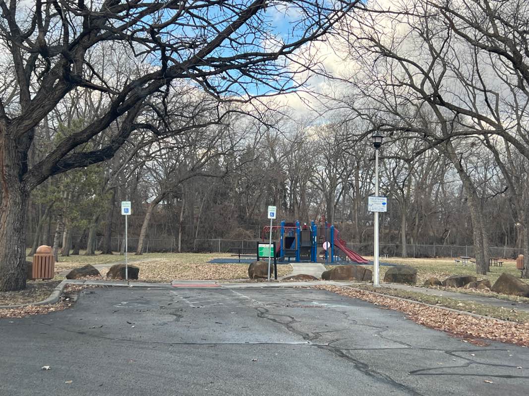 walking near me in Campbell Park in winter